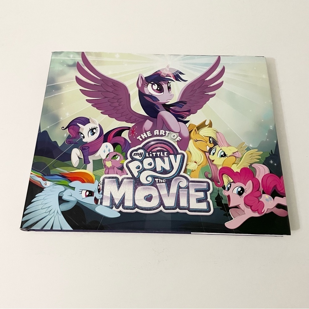 The Art of My Little Pony The Movie Book Hardcover 1st Edition